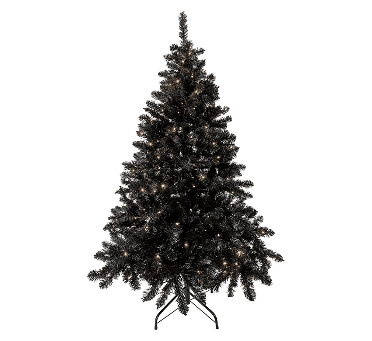 zwarte kerstboom Stavanger black 150cm