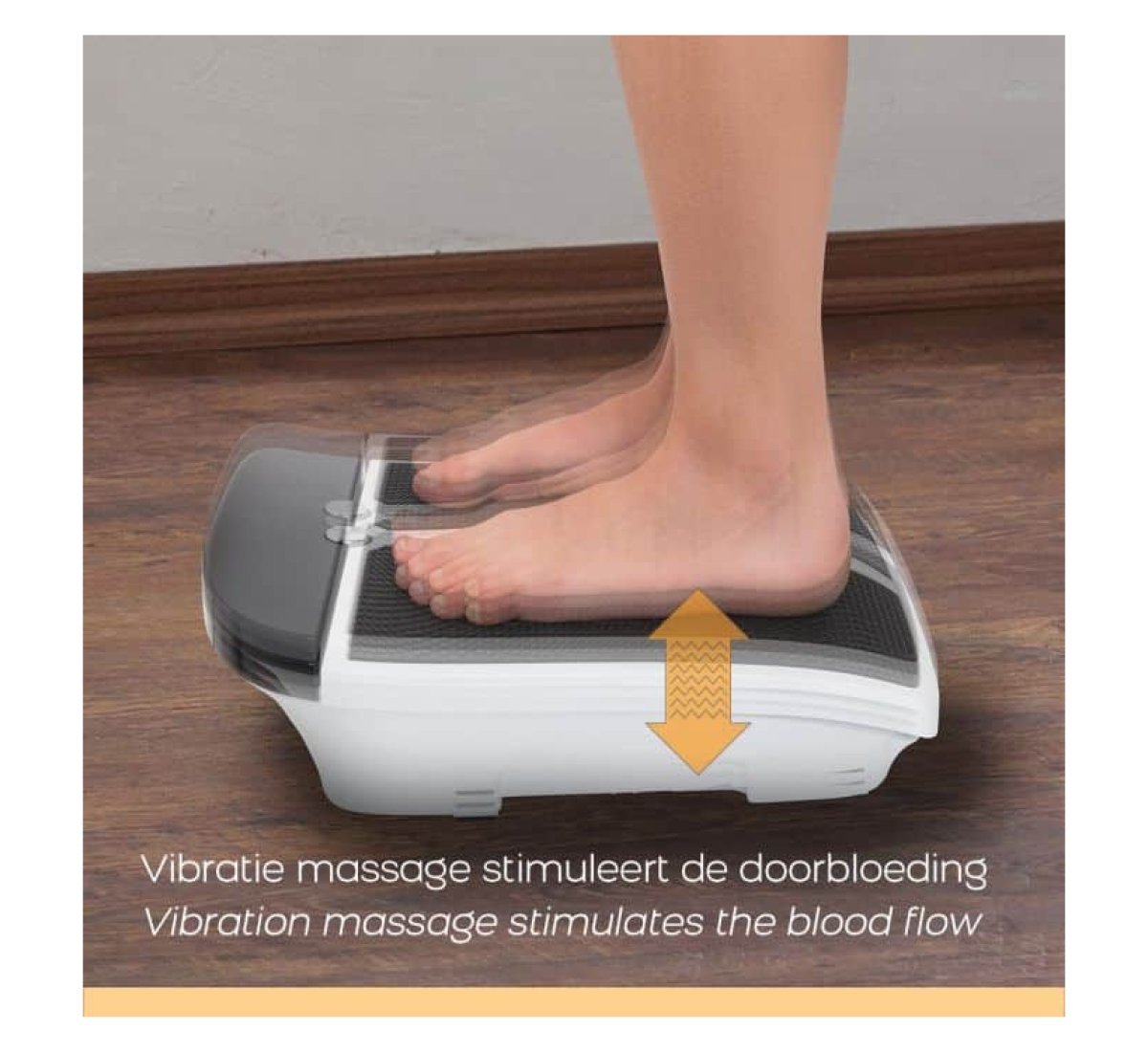 Bioenergiser - Vibration Leg Trainer - Wit-Gezond