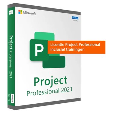 Goedkope licentie Microsoft Project Professional 2021