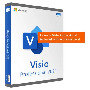 Aanbieding Microsoft Visio Professional 2021