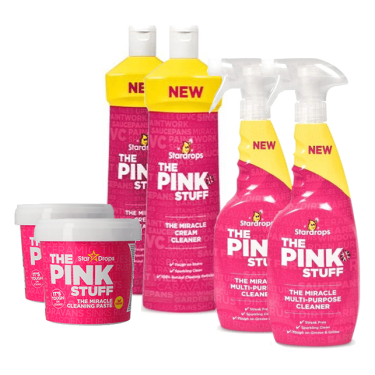 The pink stuff schoonmaakmiddelen voordeelverpakking aanbieding