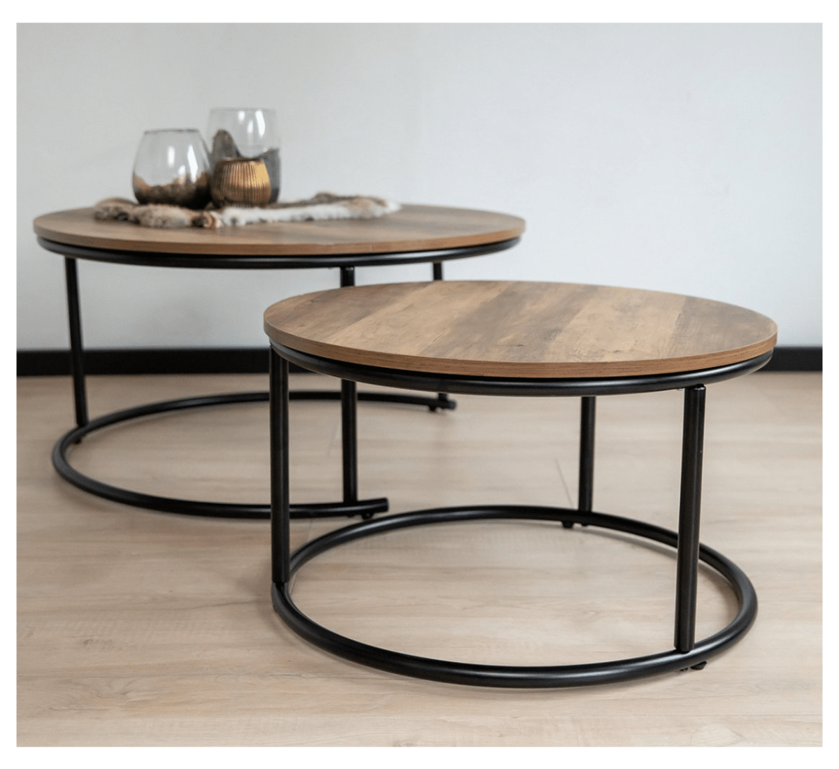 Urban-living-salontafel-2stuks-rond-modern-2stuks